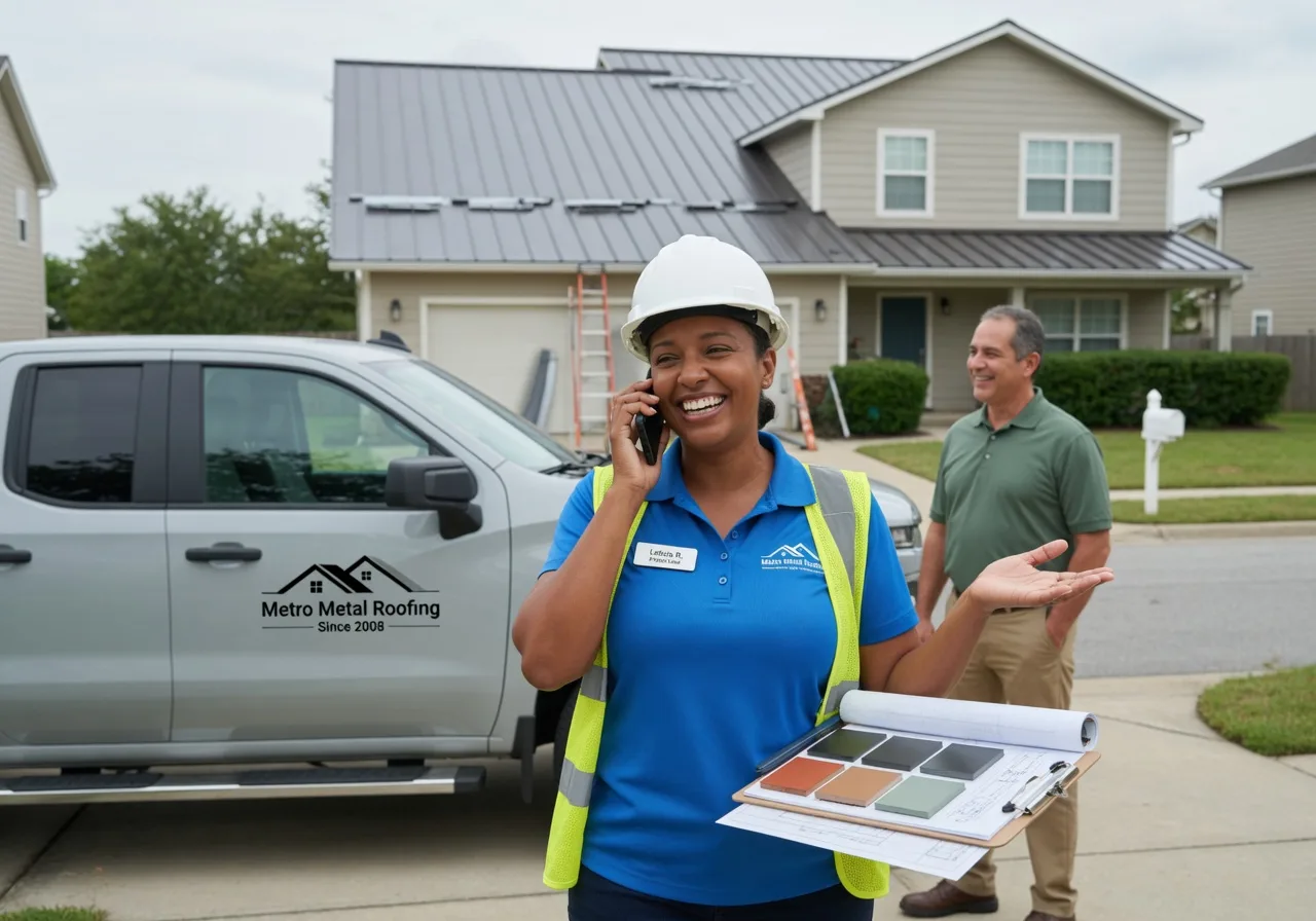 Storm Damage Metal Roof Repair in Bradford, NH
